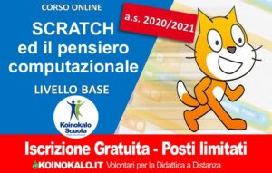 Corso Scratch e pensiero computazionale
